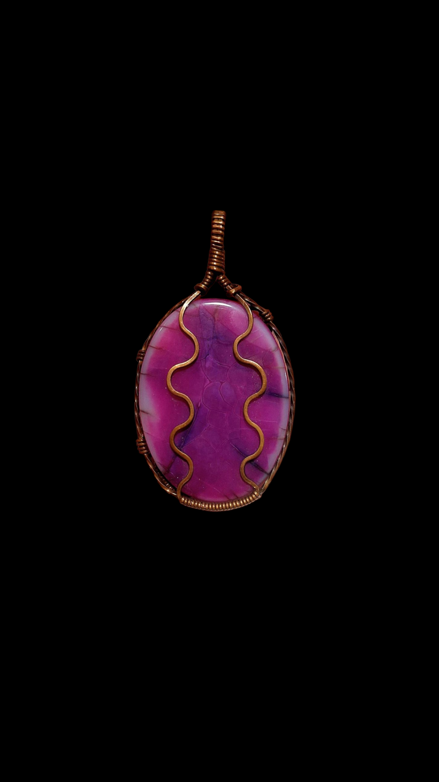 Dyed Dragon Vein Agate